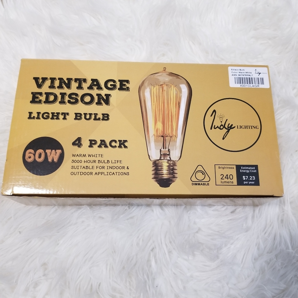 SOLD!!  Vintage Edison Bulbs